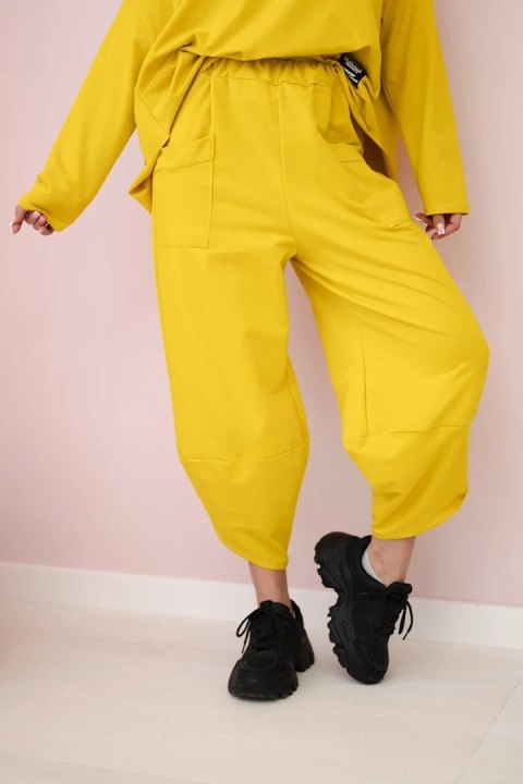 Komplet bawełniany bluza + spodnie kiwi Komplet bawełniany bluza + spodnie kiwi