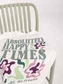 T-shirt z nadrukiem na plecach SUBLEVEL