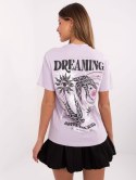 Damski t-shirt z bawełny SUBLEVEL