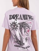 Damski t-shirt z bawełny SUBLEVEL
