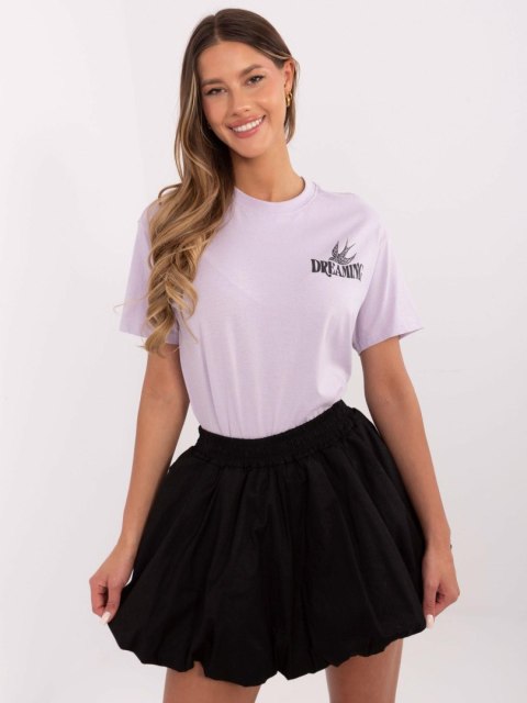 Damski t-shirt z bawełny SUBLEVEL Damski t-shirt z bawełny SUBLEVEL