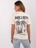 Damski t-shirt z bawełny SUBLEVEL