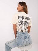 Damski t-shirt z bawełny SUBLEVEL