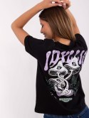 Damski t-shirt z bawełny SUBLEVEL