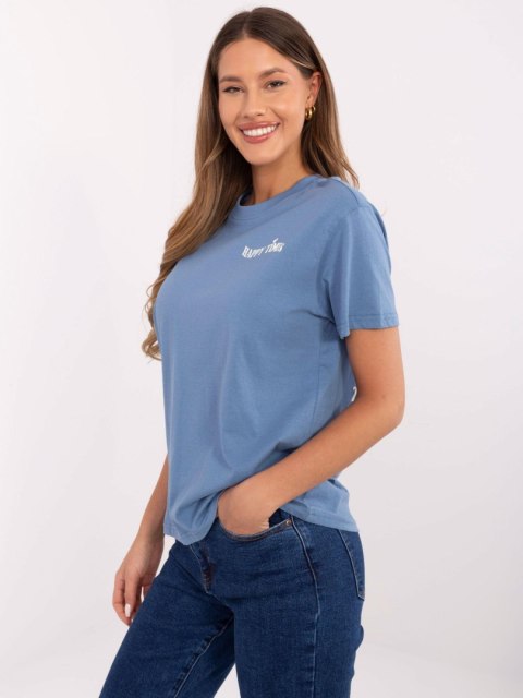 T-shirt z nadrukiem na plecach SUBLEVEL T-shirt z nadrukiem na plecach SUBLEVEL