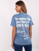 T-shirt z nadrukiem na plecach SUBLEVEL