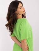 Dwustronny sweter o kroju oversize