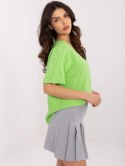 Dwustronny sweter o kroju oversize