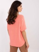 Dwustronny sweter o kroju oversize