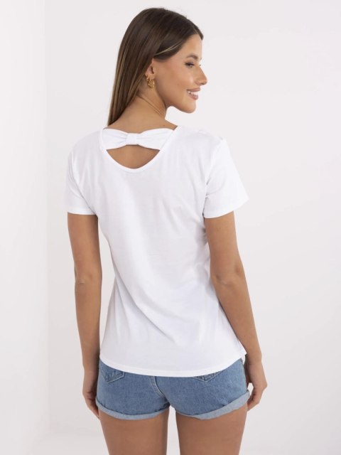 Damski t-shirt z misiem cekinami Damski t-shirt z misiem cekinami