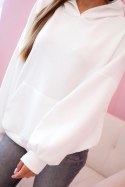 Bluza z kapturem masełko ecru