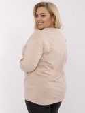 Bluzka z nadrukiem PLUS SIZE z rękawem 3/4