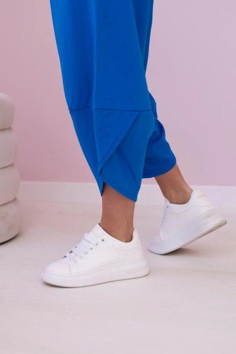 Komplet bawełniany bluza + spodnie chabrowy Komplet bawełniany bluza + spodnie chabrowy
