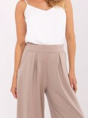 Dresowe spodnie basic typu palazzo
