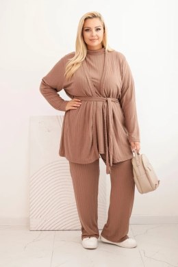 Komplet damski Plus Size 3-częściowy fango