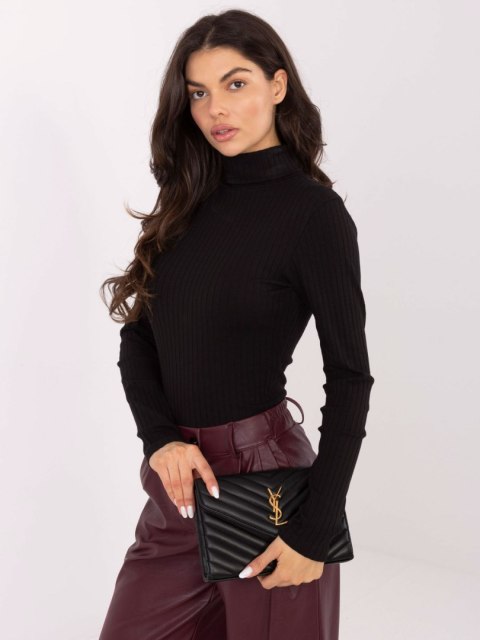 dopasowana bluzka basic w prążek RUE PARIS