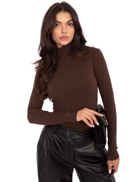 dopasowana bluzka basic w prążek RUE PARIS
