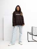 Dresowa bluza oversize z haftem PROSECCO RUE PARIS