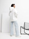 Dresowa bluza oversize z haftem PROSECCO RUE PARIS