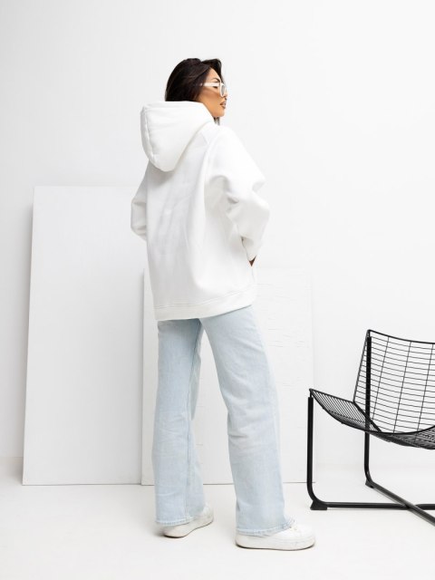 Dresowa bluza oversize z haftem PROSECCO RUE PARIS