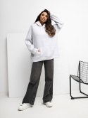 Dresowa bluza oversize z haftem PROSECCO RUE PARIS