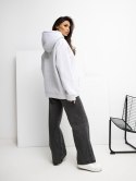 Dresowa bluza oversize z haftem PROSECCO RUE PARIS