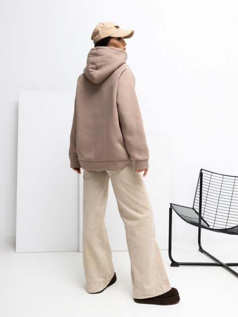 Dresowa bluza oversize z haftem PROSECCO RUE PARIS