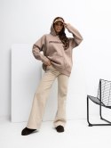 Dresowa bluza oversize z haftem PROSECCO RUE PARIS