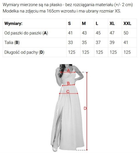 299-19 CHIARA elegancka maxi długa suknia na ramiączkach - FUKSJA Z BROKATEM