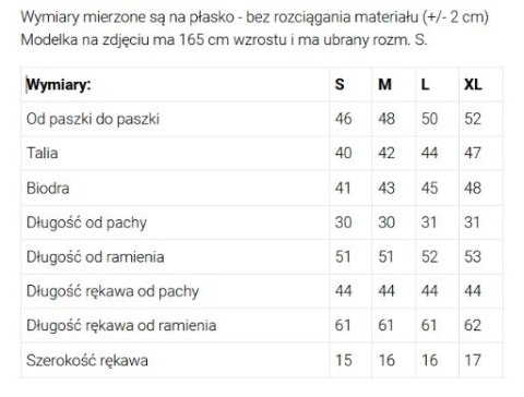 481-4 Zamszowa ramoneska z długim rękawkiem i zamkami - jasny beż