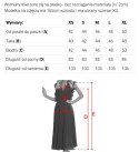 161-20 AGATA casualowa sukienka mini z wiązaniem w talii - cynamonowy brąz