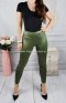 Legginsy modelujące sylwetkę butelkowa zieleń SUE