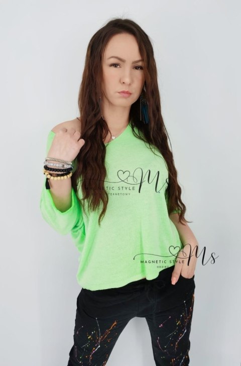 Bluzka sweretkowa oversize DELICIOUS nietoperz Bluzka sweretkowa oversize DELICIOUS nietoperz