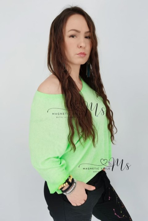 Bluzka sweretkowa oversize DELICIOUS nietoperz Bluzka sweretkowa oversize DELICIOUS nietoperz